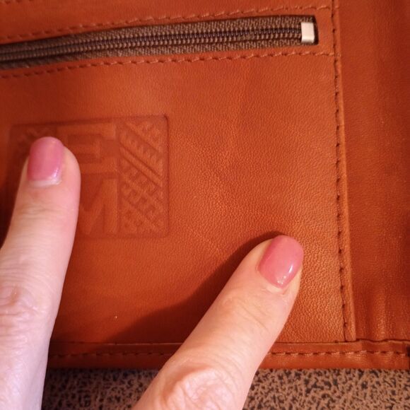 EM May Embroidered Handwoven Wool Leather Bag Multicolor Made In Turkey Kilim - Picture 11 of 11